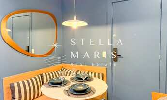 Imagem 5: Ipanema, Apartamento com 25 m2, quarto e sala, todo reformado, mobiliado e equipado à vend