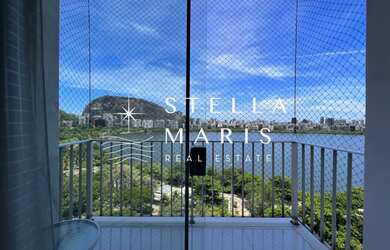 Imagem 6: Lagoa, Apartamento espetacular, com varanda com vista deslumbrante da Lagoa, 117 m2, 3 qua