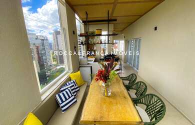 Imagem 6: Cobertura Linear (1 só piso) Mobiliada à venda Vila Olímpia Recém Reformada