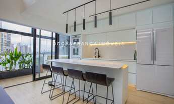 Imagem 3: AP07983 - Apartamento mobiliado com acabamentos de alto padrão no Campo Belo (ao lado do