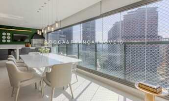 Imagem 5: Apartamento à venda no Brooklin com 181m², 3 suítes, varanda gourmet mobiliada, 3 vagas e