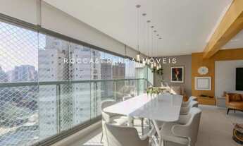 Imagem 6: Apartamento à venda no Brooklin com 181m², 3 suítes, varanda gourmet mobiliada, 3 vagas e