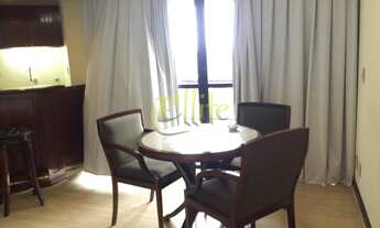 Imagem 2: Flat para locação e venda em Higienopolis, totalmente mobiliado com serviços, 50 mts da fa