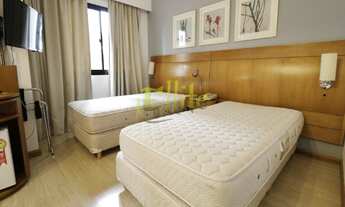 Imagem 4: Flat para locação em Moema totalmente mobiliado com serviços; próximo as faculdades INSPER