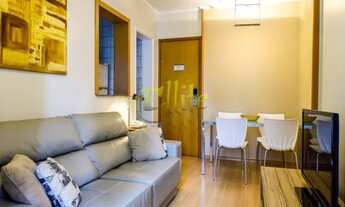 Imagem 4: Flat para locação com 02 dormitórios no Brooklin totalmente mobiliado, próximo da estação