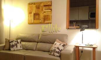 Imagem 2: Flat para locação com 02 dormitórios no Brooklin totalmente mobiliado, próximo da estação