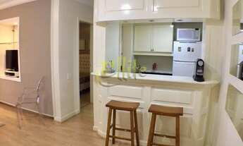 Imagem 2: Flat para locação no Itaim, totalmente mobiliado com serviços, próximo da Av Brigadeiro Fa