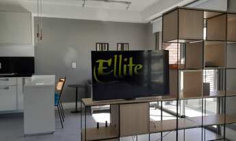 Imagem 3: Flat novo para alugar no Itaim totalmente mobiliado, próximo da avenida Juscelino Kubitsch