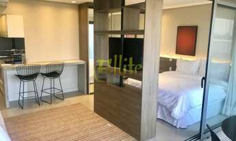 Imagem 4: Flat para alugar alto padrão em Pinheiros, totalmente mobiliado com serviços, fácil acesso