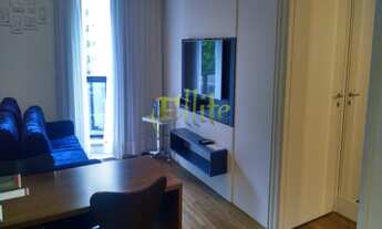 Imagem 2: Flat para alugar no Itaim totalmente mobiliado com serviços, próximo do Shopping Iguatemi