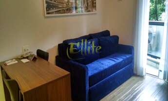 Imagem 3: Flat para alugar no Itaim totalmente mobiliado com serviços, próximo do Shopping Iguatemi