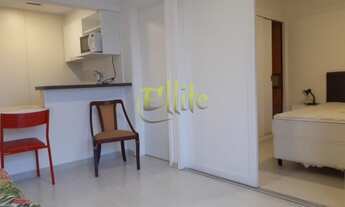 Imagem 6: Flat para locação no Itaim, totalmente mobiliado com serviços, próximo da Av Brigadeiro Fa