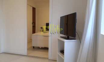 Imagem 7: Flat para locação no Itaim, totalmente mobiliado com serviços, próximo da Av Brigadeiro Fa