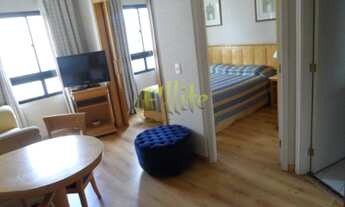 Imagem 2: Flat para alugar em Pinheiros, totalmente mobiliado com serviços, próximo ao Hospital das