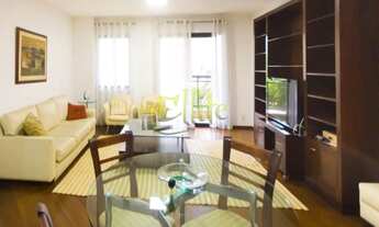 Imagem 2: Flat com 02 dormitórios para locação em Moema, totalmente mobiliado com serviços, próximo