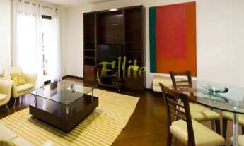 Imagem 3: Flat com 02 dormitórios para locação em Moema, totalmente mobiliado com serviços, próximo