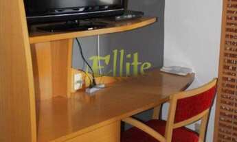 Imagem 7: Flat no pool para venda no Jardins totalmente mobiliado com serviços, próximo ao Jardim Pa