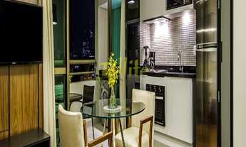 Imagem 3: Apartamento totalmente mobiliado e decorado para locação na região do Brooklin, São Paulo