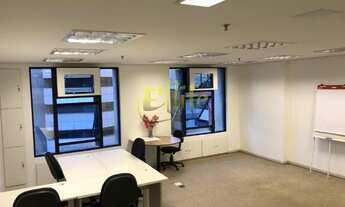 Imagem 5: Sala comercial de 42 m², semi mobiliado com 1 vaga de garagem. Localizado na região do Bro