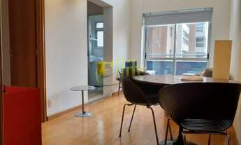 Imagem 3: Apartamento duplex mobiliado para locação com 01 suíte na região de Pinheiros em São Paulo