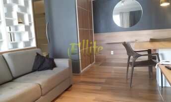 Imagem 2: Apartamento de 01 dormitório mobiliado para locação na região do Brooklin em São Paulo, pr