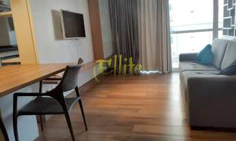 Imagem 3: Apartamento de 01 dormitório mobiliado para locação na região do Brooklin em São Paulo, pr