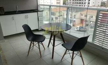 Imagem 6: Flat para venda alto padrão no Brooklin, totalmente mobiliado, próximo da Estação Campo Be