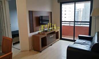 Imagem 2: Flat para locação com 02 dormitórios no Brooklin totalmente mobiliado, próximo da estação