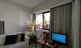 Imagem 4: Flat para locação no Itaim, totalmente mobiliado com serviços, próximo da Av Brigadeiro Fa