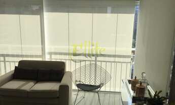 Imagem 3: Apartamento de 1 dormitório totalmente mobiliado e decorado para locação na região do Itai