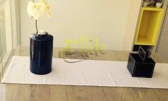 Imagem 6: Apartamento totalmente mobiliado com 1 dormitório para locação na região de Moema em São P