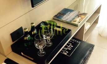 Imagem 4: Apartamento totalmente mobiliado com 1 dormitório para locação na região de Moema em São P