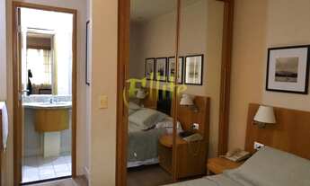 Imagem 7: Flat para locação no Itaim, totalmente mobiliado com serviços, próximo do Shopping Iguatem