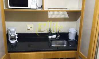 Imagem 5: Flat para locação no Itaim, totalmente mobiliado com serviços, próximo do Shopping Iguatem