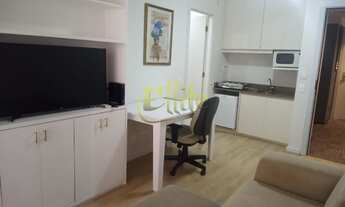 Imagem 4: Flat para locação, totalmente mobiliado com serviços. Próximo as avenidas Juscelino Kubits