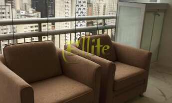 Imagem 2: Flat à venda e locação na Consolação totalmente mobiliado, próximo do Hospital Sírio Loban