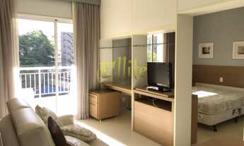 Imagem 4: Flat para alugar alto padrão no Jardins, totalmente mobiliado com serviços, à 100 metros d