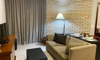 Imagem: Flat mobiliado para locação no Itaim Bibi