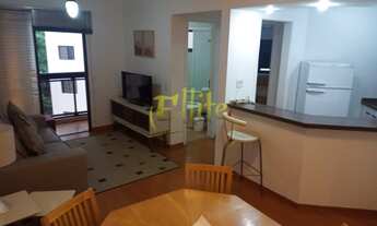 Imagem 2: Flat para locação na Vila Nova Conceição, totalmente mobiliado com serviços, próximo da Av