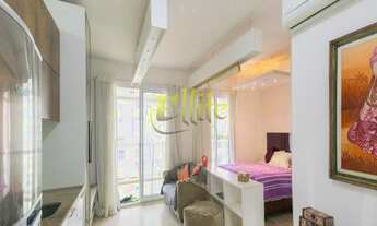 Imagem 2: Flat para alugar na Vila Olímpia totalmente mobiliado, às faculdades INSPER e Anhembi Moru