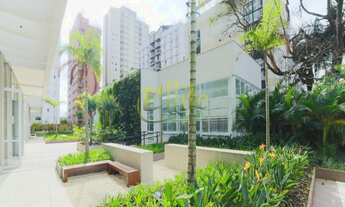 Imagem 2: Apartamento mobiliado com 1 dormitório para venda na região do Brooklin em São Paulo, próx