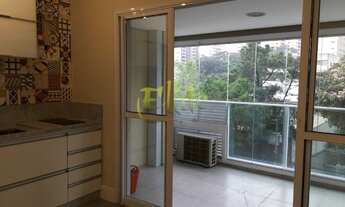 Imagem 2: Apartamento mobiliado e decorado com 1 dormitório para locação na região do Brooklin em Sã