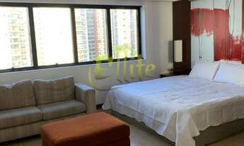 Imagem 2: Flat em Moema, totalmente mobiliado com serviços, próximo das Estações Eucaliptos e Moema