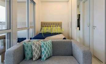 Imagem 6: Apartamento mobiliado com 01 dormitório para locação na região do Brooklin em São Paulo, p