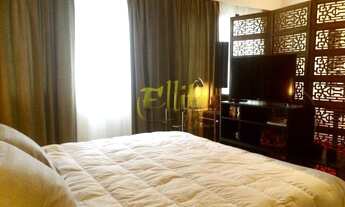 Imagem 3: Flat para locação em Moema, totalmente mobiliado com serviços, próximo das faculdades INSP