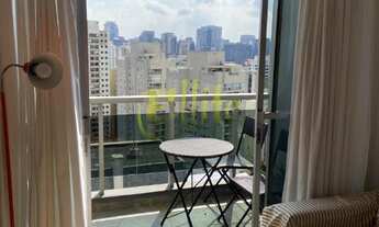 Imagem 3: Flat para locação na Vila Nova Conceição, totalmente mobiliado com serviços. Excelente loc