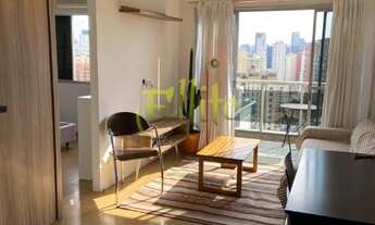 Imagem 2: Flat para locação na Vila Nova Conceição, totalmente mobiliado com serviços. Excelente loc