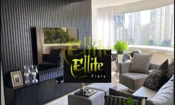 Imagem 1: Apartamento mobiliado de 02 dormitórios para locação e venda no bairro Brooklin Paulista