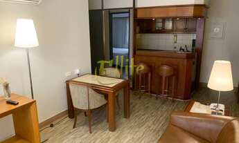 Imagem 3: Flat para alugar no Itaim, totalmente mobiliado com serviços, próximo à Avenida 09 de Julh