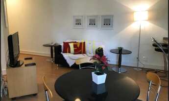 Imagem 3: Flat para locação com 02 dormitórios no Paraíso, totalmente mobiliado com serviços, próxim